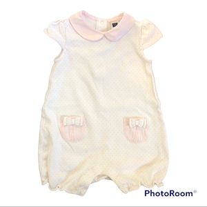 Janie and Jack Romper 6-12 Months